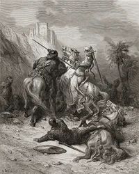 A Heroine Florine of Burgundsko, ilustrace z 