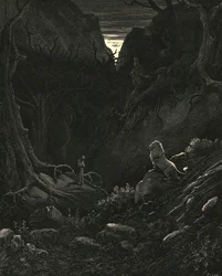 Přišel proti mně lev, jak se zdá, c1890.