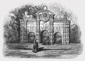 "Buckinghamská brána", 1872.