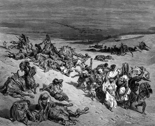 „Pestilence“, jedna ze sedmi egyptských ran, 1866