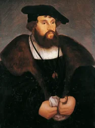 Portrét dánského krále Kristiána II., dánského, norského a švédského krále