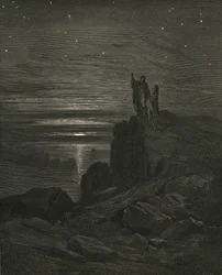 Odtud jsme opět spatřili hvězdy, c1890.