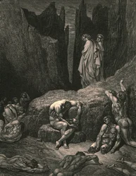 Proč stále upíráš svůj zrak dolů mezi zmrzačené a ubohé stíny, kolem roku 1890