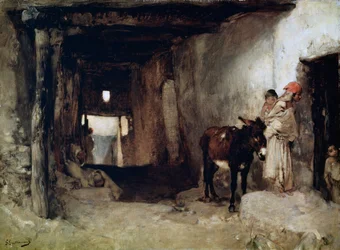 Dům na Sahaře, 80. léta 19. století.