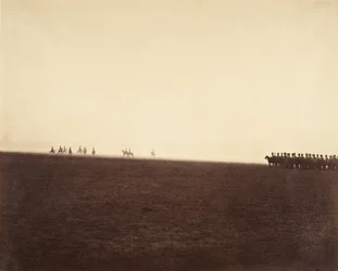 [Cavalry Maneuvers, Camp de Chalons], 1857.