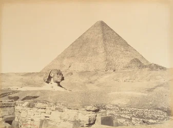 Pyramidy v Gíze, 1865-69.