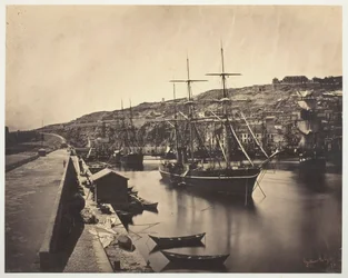 Přístav a město Sète-Mediterranean Port et Ville de Sète-Mediterranée, 1857.