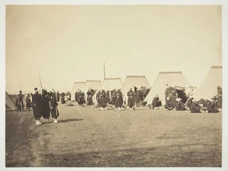 Bez názvu [Zouaves], 1857.