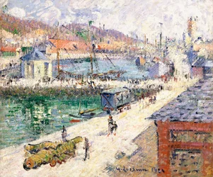 Přístav Fecamp, 1924