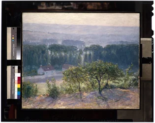 Pozdní odpoledne, Giverny, cca 1905-13 (olej na plátně)