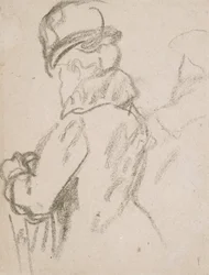 Mademoiselle Pouvereau (uhel na papíře)