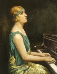 Marie Novello (olej na plátně)