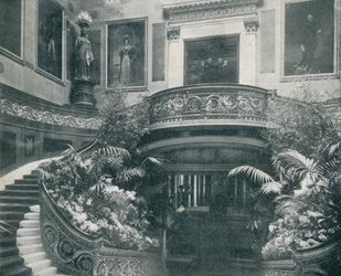 Velké schodiště v Buckinghamském paláci, c1899, 1901