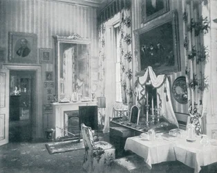 Šatna Queens na zámku Windsor, c1899, 1901