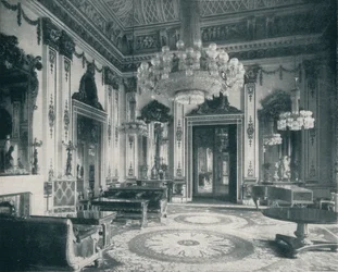 Bílý salon v Buckinghamském paláci, c1899, 1901