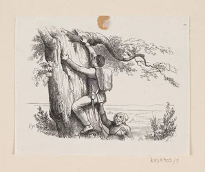Ilustrace pro "Ohňostroj" v H.C. Andersen, "Pohádky a příběhy", svazek 1