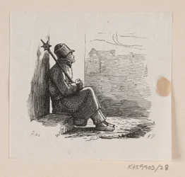 Ilustrace pro "Lykkens Kalosker" v H.C. Andersen, "Pohádky a příběhy", svazek 1