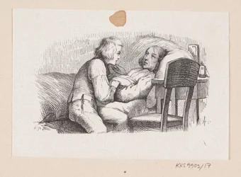 Ilustrace pro "Společník na cestách" v H.C. Andersen, "Pohádky a příběhy", svazek 1