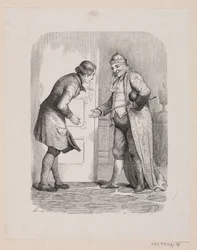 Ilustrace pro "The Traveling Companion" v H.C. Andersen, "Pohádky a příběhy", svazek 1