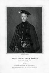 Henry Stuart, lord Darnley, druhý manžel Marie, skotské královny, 19. století.