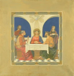 Večeře v Emauzích, 1915-1925.