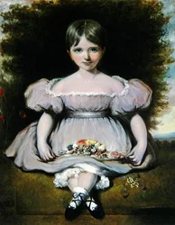 Lady Adeliza Fitzalan Howard, kolem roku 1836 (olej na plátně)