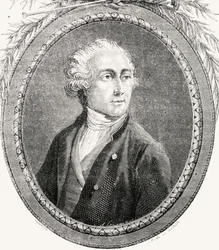 Antoine Laurent Lavoisier, vyrytý Pannemaker-Ligny, z „Histoire de la Revolution Francaise“ od Louise Blanca (1811-82)