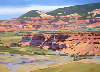 Torrey Overlook, 2024 (olej na plátně)
