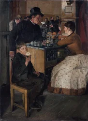 V restauraci