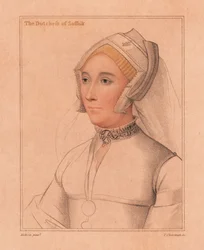 Catherine Brandon, vévodkyně ze Suffolku., 1812 (rytina)