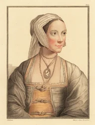Cicely, dcera sira Thomase Morea. ,1812 (rytina)