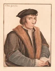 Sir John Godsalve, anglický politik, zemřel 1557.,1812 (rytina)