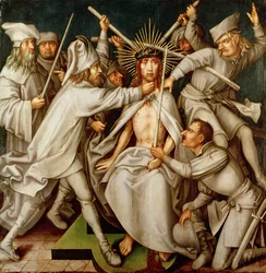 Bičování, z oltářního obrazu pro Dominikanerkirche