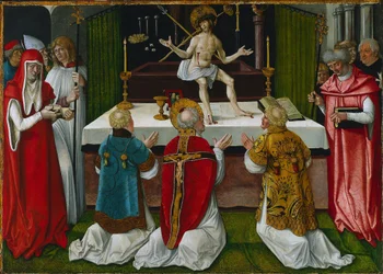 Mše svatého Řehoře, 1511.
