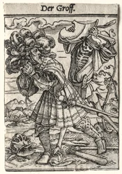 Tanec smrti: hrabě, c. 1526.