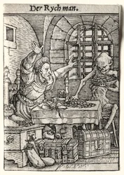 Tanec smrti: Lakomec, c. 1526.