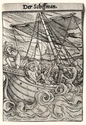 Tanec smrti: Námořník, c. 1526.