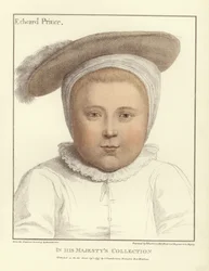 Edward, princ z Walesu (akvatinta)