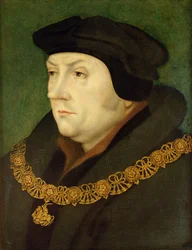 Lord Cromwell, nosí Řád svatého Jiří
