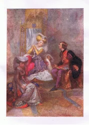 A co tedy říkáš mé lásce? (Král Jindřich V.), z The Complete Works of Shakespeare vydané společností George Harrap & Co Ltd, 20. léta