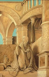 Panna Maria Bolestná od Hanse Holbeina mladšího (1497 nebo 1498-1543)