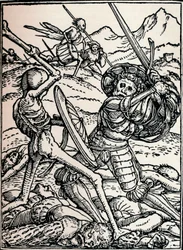 Rytíř a smrt, 1538, 1917