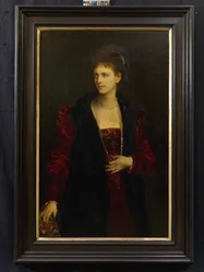 Zerline Gabillonová, rozená Würzburgová, 1834-1892, herečka