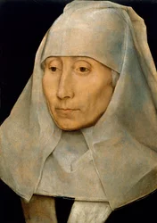 Portrét staré ženy, 1468-70