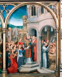 Svatyně St Ursula, Příjezd do Říma, 1489