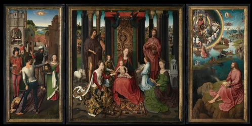 Triptych svatého Jana Křtitele a svatého Jana Evangelisty