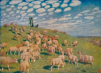 Pastviny na jaře, c1900 1903-1904.