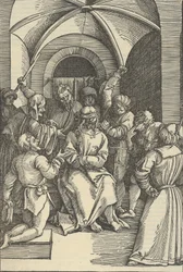 Posmívání Kristu, ze zrcadla utrpení našeho Pána Ježíše Krista, 1507.