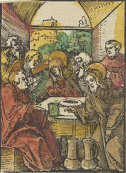 Svatba v Káně, z Das Plenarium, 1517.