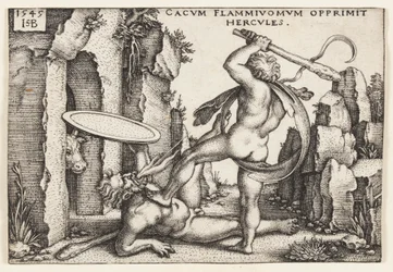 Herkules a Cacus